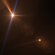Vector star sun with lens flare N6