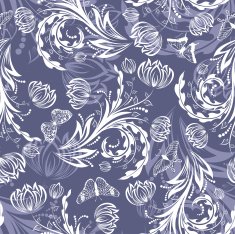 Seamless Floral Pattern N809