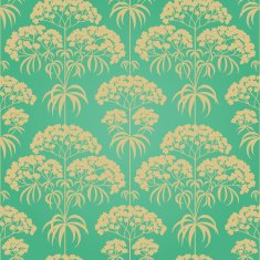 Traditional floral pattern in retro style N10