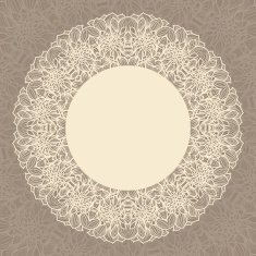 Vintage wreath N10