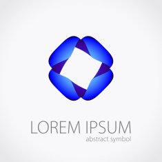 Abstract fashion symbol design vector