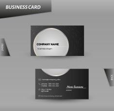 modern design business card