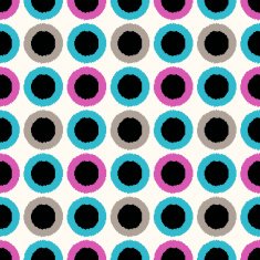 seamless circle dots pattern N6