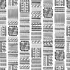 Abstract Seamless Pattern in Ethnic Style N30
