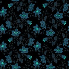 Retro floral seamless background N31