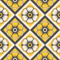 Fashion pattern with flowers N3