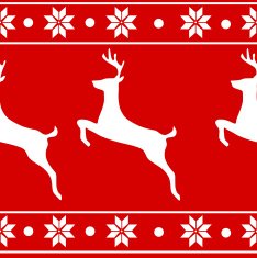 Traditional Nordic Scandinavian sweater pattern vector illustration N3