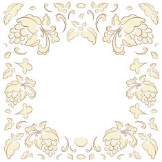 Vintage frame in retro style vector illustration N14
