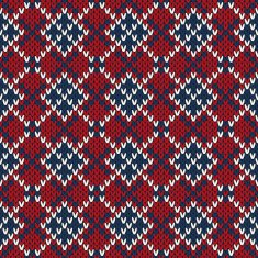 Seamless knitted pattern N23