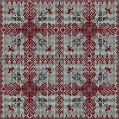 Christmas seamless knitted background N38