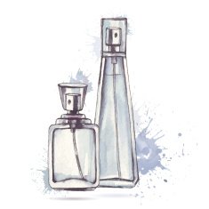 Beautiful perfume bottle N11