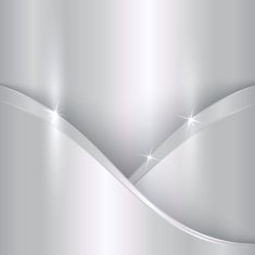 Vector abstract precious metallic background with curvess