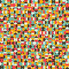 Seamless pattern with circles N10