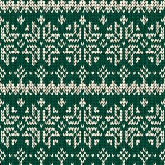 Christmas seamless knitted background EPS 10 vector illustration N24
