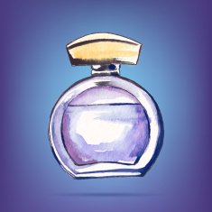 Beautiful perfume bottle N13