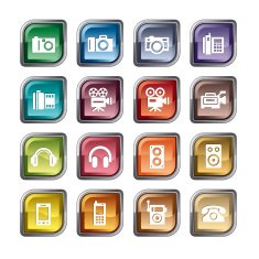 Photography and Sound Icons N3