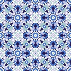 Seamless decorative ornate pattern N3