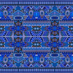 Abstract vector tribal ethnic pattern N10