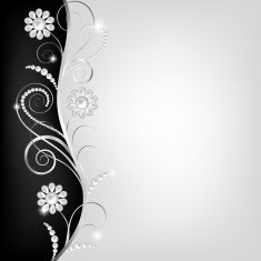 border with pearls N3