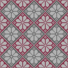 Seamless Knitted Geometric Pattern N2