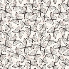 seamless pattern with butterflies N61