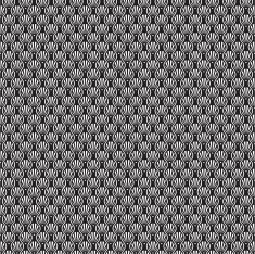 Abstract Seamless Black and White Art Deco Pattern N2