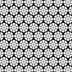 abstract black and white floral pattern background N4