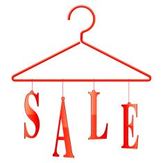Sale hanger