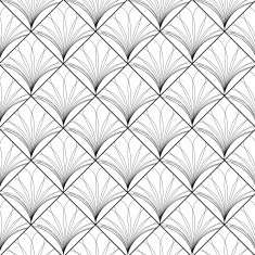 abstract black and white floral pattern background N5