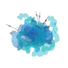 watercolor flower N4