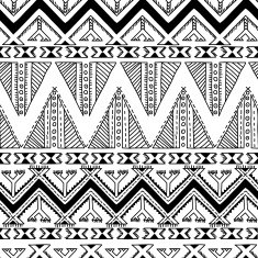 Ethnic ornamental textile seamless pattern N43