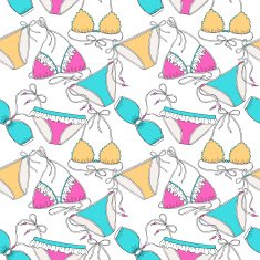 Bikini seamless pattern N3