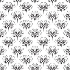 Damask seamless wallpaper N14
