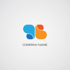 Vector illustration Abstract symbol for logo design