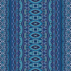 Abstract vector tribal ethnic pattern N14