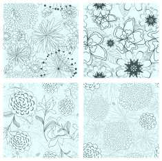 Seamless Floral Pattern N817
