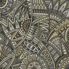 Abstract Ethnic Pattern N6