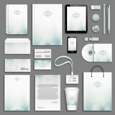 Corporate identity template set N118