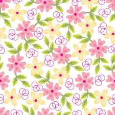 Floral Pattern N454
