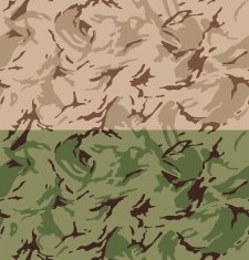 Desert camouflage pattern (seamless)