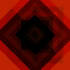 abstract red square shape background