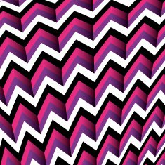 Colorful vector abstract pattern with waves 3D perspective