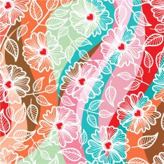 Floral Pattern N458