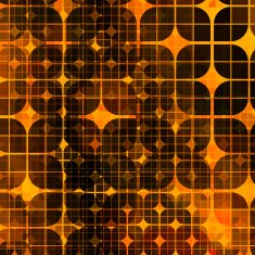 abstract vector golden star shape background