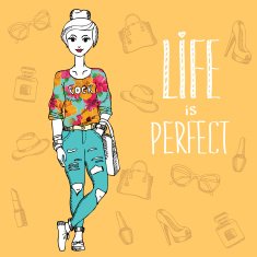 Hipster girl N29