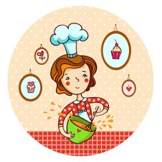Woman in kitchen Cook N2