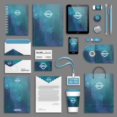 Corporate identity template set N119