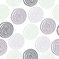 Seamless vector retro colored circle background N4