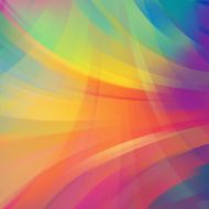 Colorful smooth light lines background N226