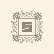 Monogram luxury logo N31